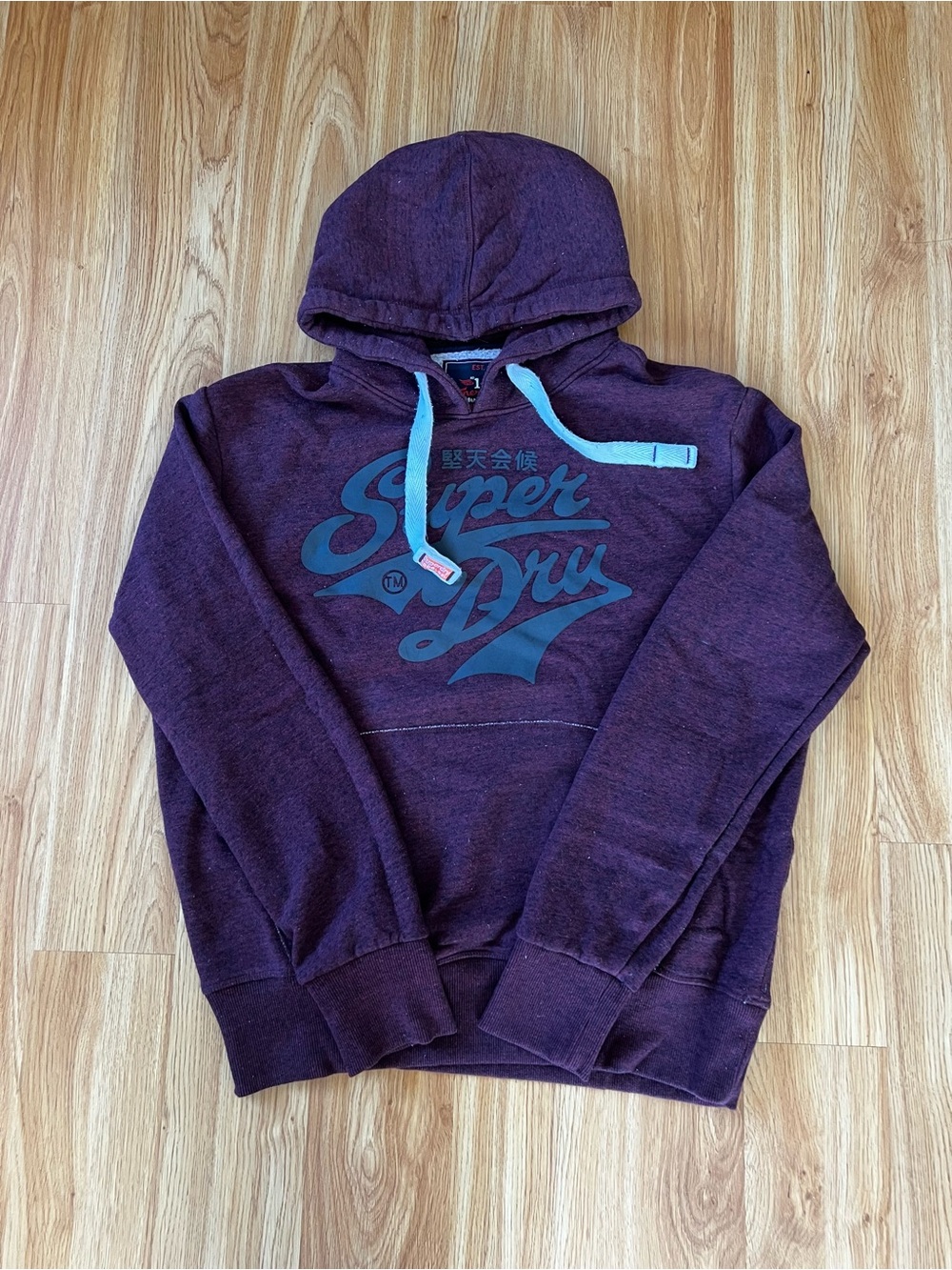 Superdry Maroon Hoodie Size XL